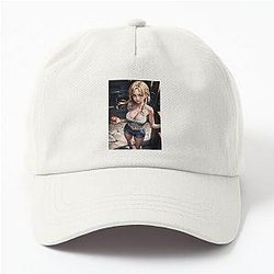 Anime Pinup Girl Suki Tanaka Dad Hat