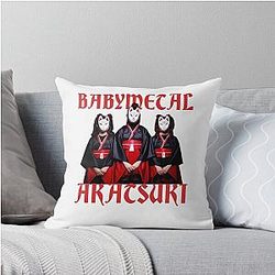 Akat suki Baby Metal Throw Pillow