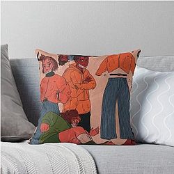 Sk8 Buddies - Suki, Sokka Throw Pillow