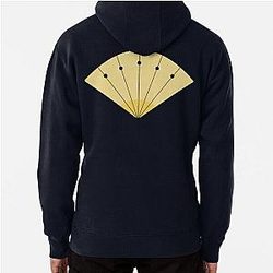 Avatar Kyoshi Warrior Fan Pullover Hoodie