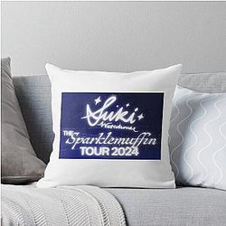 Suki Waterhouse The Sparklemuffin Tour 2024 Throw Pillow