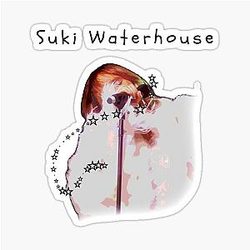 Suki Waterhouse Merch Sticker