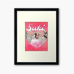 Suki Waterhouse Framed Art Print