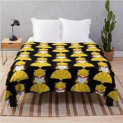 Avatar The Last Airbender Kyoshi Suki The Legend of Korra Perfect Gift Throw Blanket