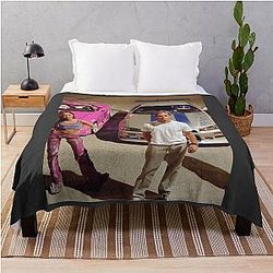 Brian and Suki - 2 Fast Furious Throw Blanket