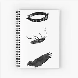 Sullivan King Merch TYFR Domination Shirt Spiral Notebook