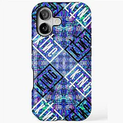 Sullivan King Blue Tie Dyed Fan Art iPhone Case