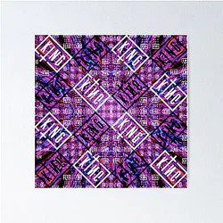 Sullivan King Festival Fanart Pink Tie Dye Poster
