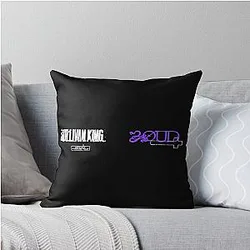 Sullivan King Merch Let's Get Loud Shirt Throw Pillow