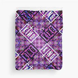 Sullivan King Festival Fanart Pink Tie Dye Duvet Cover