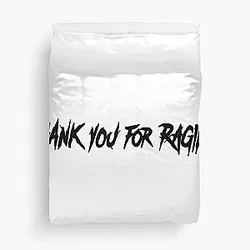 Sullivan King Merch Thank You Raging Duvet Cover