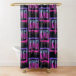 Drippy Sullivan King Festival Fanmade Art Shower Curtain
