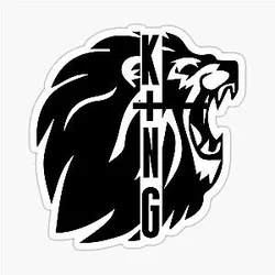 Sullivan King of the Jungle Sticker