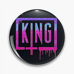 Drippy Sullivan King Festival Pin