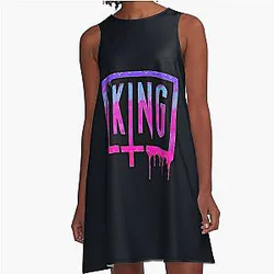 Drippy Sullivan King Fanmade Art A-Line Dress