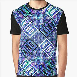Sullivan King Blue Tie Dye Fan Art T-Shirt