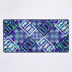 Sullivan King Blue Tie Desk Mat