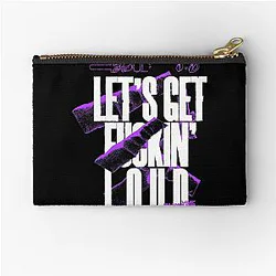 Sullivan King Merch Let's Get Loud Zipper Pouch