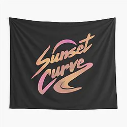 Sunset Curve Tapestry
