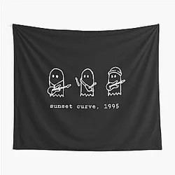 Sunset Curve Band Tapestry 1995
