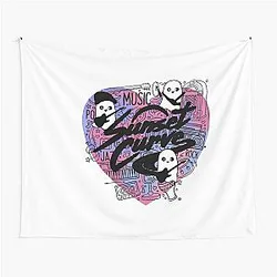 Sunset Curve Logo Reggie Alex Tapestry