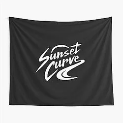 Sunset Curve Tapestry
