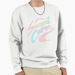 JULIE AND THEN THE PHANTOMS SUNSET CURVE PULLOVER SWEATSHIRT