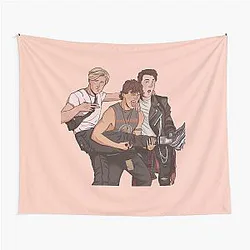 Sunset Curve Julie the Phantoms Tapestry