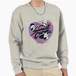 Sunset Curve Logo Pull Over Sweatshirt