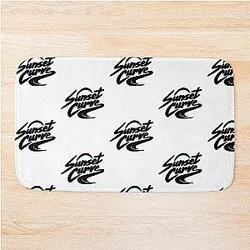 Sunset Curve Bath Mat