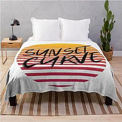 Sunset Crochet Blanket