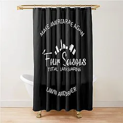 Sunset Curve Julie and the Phantoms Shower Curtain