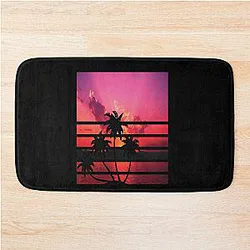 Sunset Beach Bath Mat