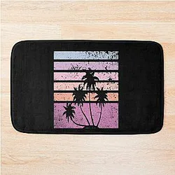 Sunset Curve Band, Sunset Beach Bath Mat