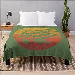 Sunset Curve T-Shirt Sunset Curve Throw Blanket