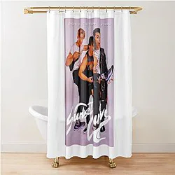 Sunset Curve Classic Shower Curtain
