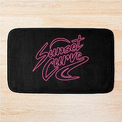Sunset Curve Bath Mat