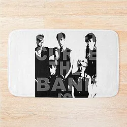 Sunset Curve Band T-Shirt Bath Mat
