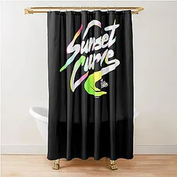 Julie and the Phantoms Sunset Curve Shower Curtain