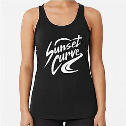 Sunset Curve Merch Julie And The Phantoms Netflix Merchandise Racerback Tank Top