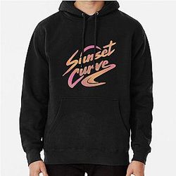 Sunset Curve Band Pullover Hoodie