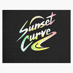 Sunset Classic T Shirt Jigsaw Puzzle