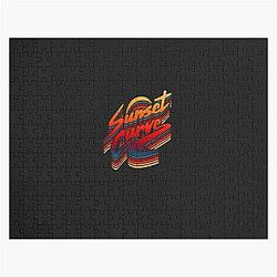 Sunset Curve Band Jigsaw Puzzle