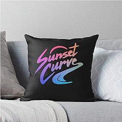 Julie and the Phantoms Sunset Curve Logo Essential T-Shirt Throw Pillow