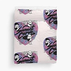 Sunset Curve Logo Luke Alex Reggie Ghost Duvet Cover
