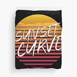 Sunset Curve Band Duvet Cover
