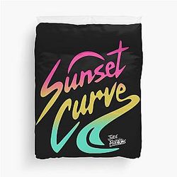 Sunset Curve Shirt Julie and the Phantoms Duvet Cover