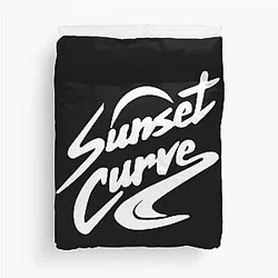 Sunset shirt, Julie and the Phantoms, Sunset band Duvet Cover