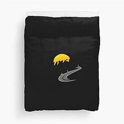sunset curve, Julie and the phantoms Duvet Cover