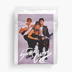 Sunset Curve Classic Duvet Cover band poster